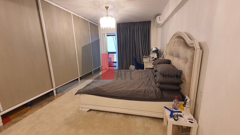 Straulesti, apartament spatios 147 mp, 4 camere, 2 bai, mobilat si utilat complet,