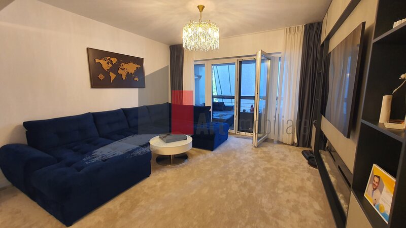 Straulesti, apartament spatios 147 mp, 4 camere, 2 bai, mobilat si utilat complet,